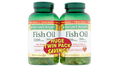 FISH OIL 1200MG SGC 100CT NAT BOUNTY