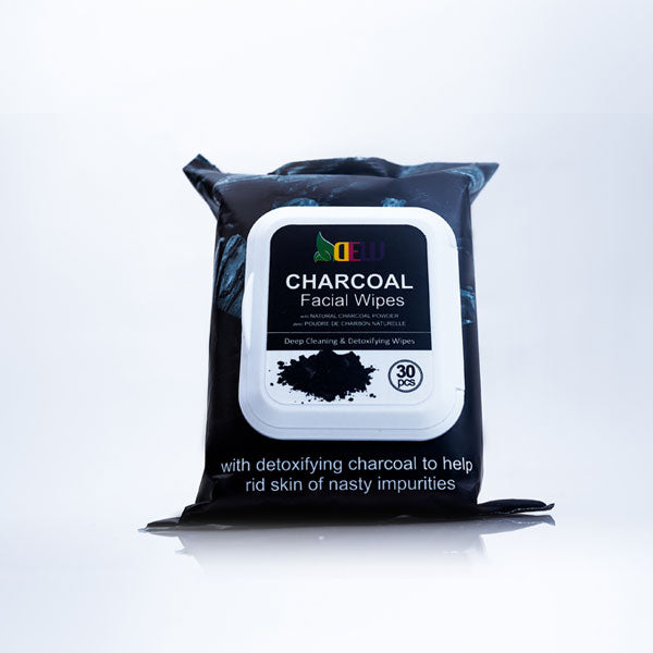 FACIAL WIPES PA 30 CHARCOAL