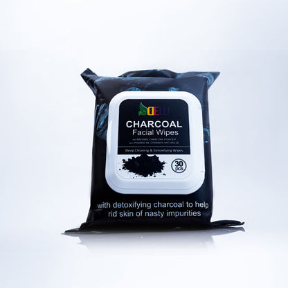 FACIAL WIPES PA 30 CHARCOAL