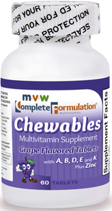 MULTIVIT COMP FORM CHEW TAB 60CT MVW