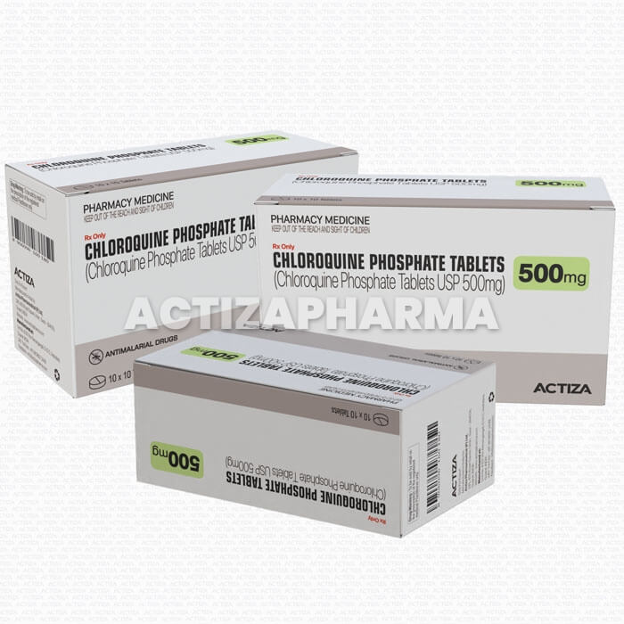 CHLOROQUINE PHOS TB 500MG 25