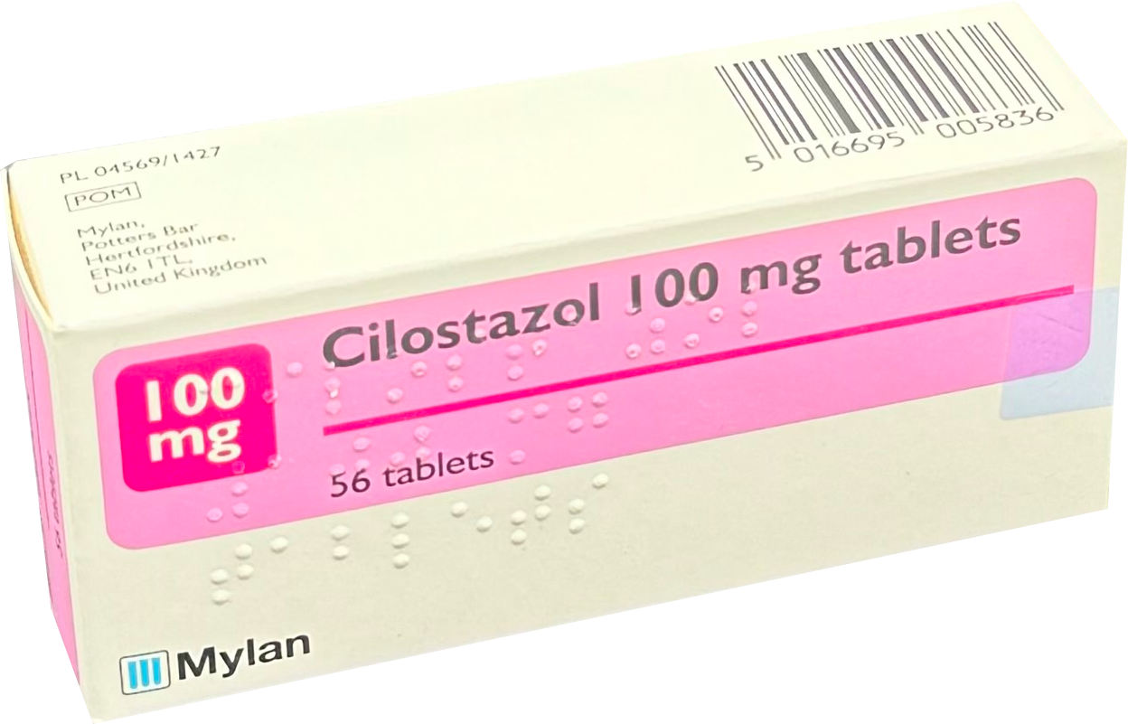 CILOSTAZOL TB 100MG 60