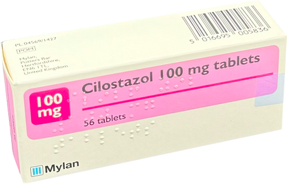 CILOSTAZOL TB 100MG 60