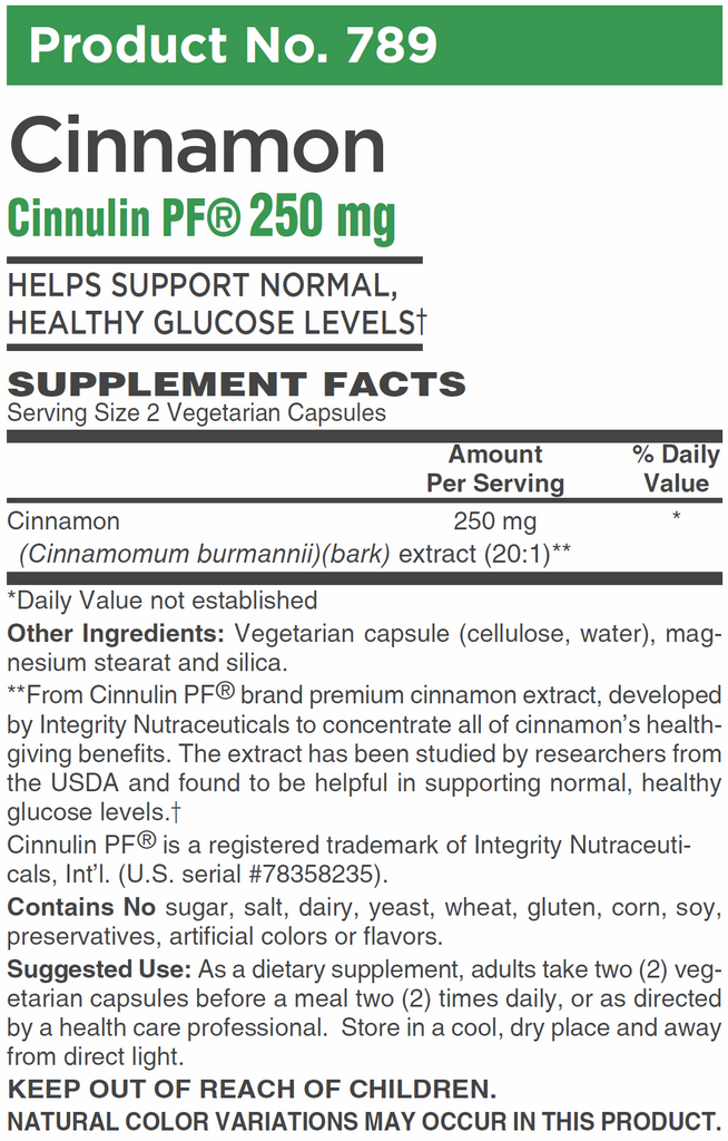 CINN EXTRACT,CINNULIN PF1