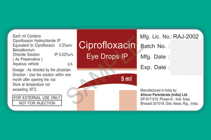 CIPROFLOX/FLUOCIN DR0.3-0.025%14