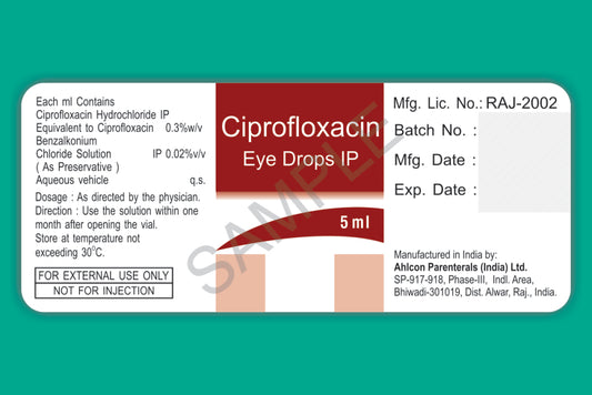 CIPROFLOX/FLUOCIN DR0.3-0.025%14