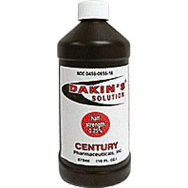 DAKINS ANTISEPTIC SOLUTION 0.25% 16OZ