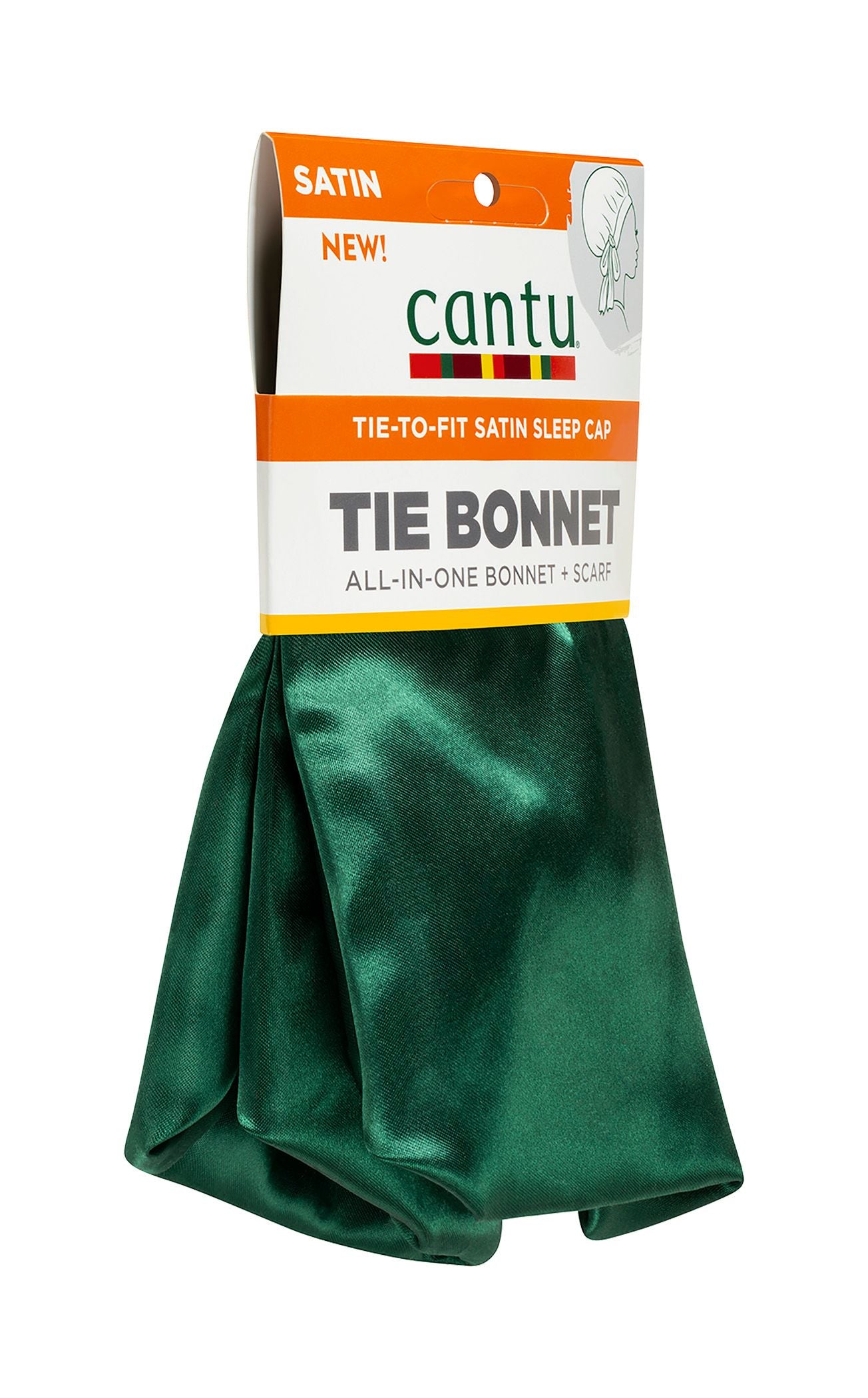 CANTU SATIN SLEEP CAP TIE BONNE