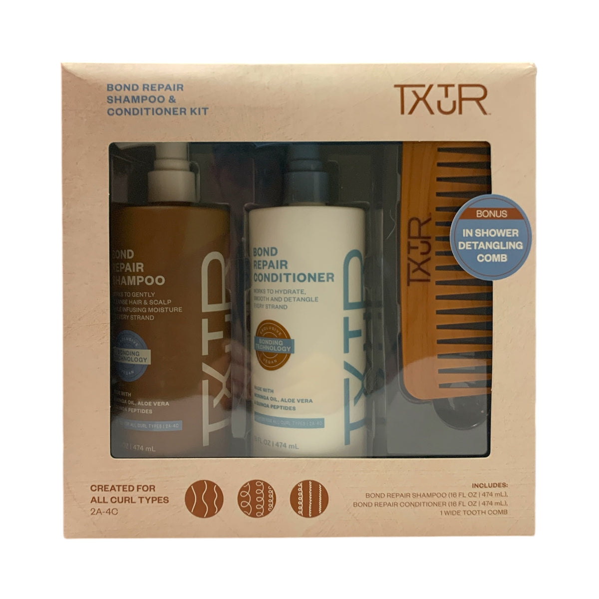 TXTUR BOND REPAIR SHAMPOO 12 OZ
