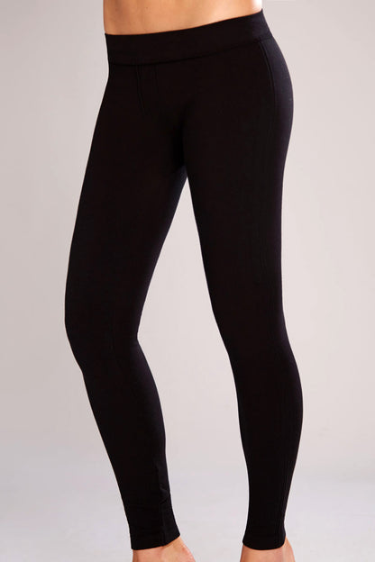 COTTON SHAPE LEGGNS BLK MED