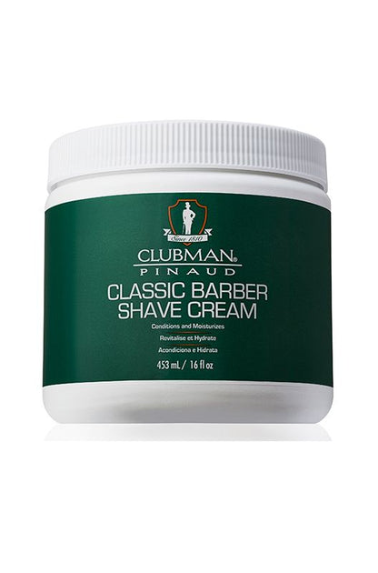 Clubman Shave Cream Classic Barber 16oz Jar