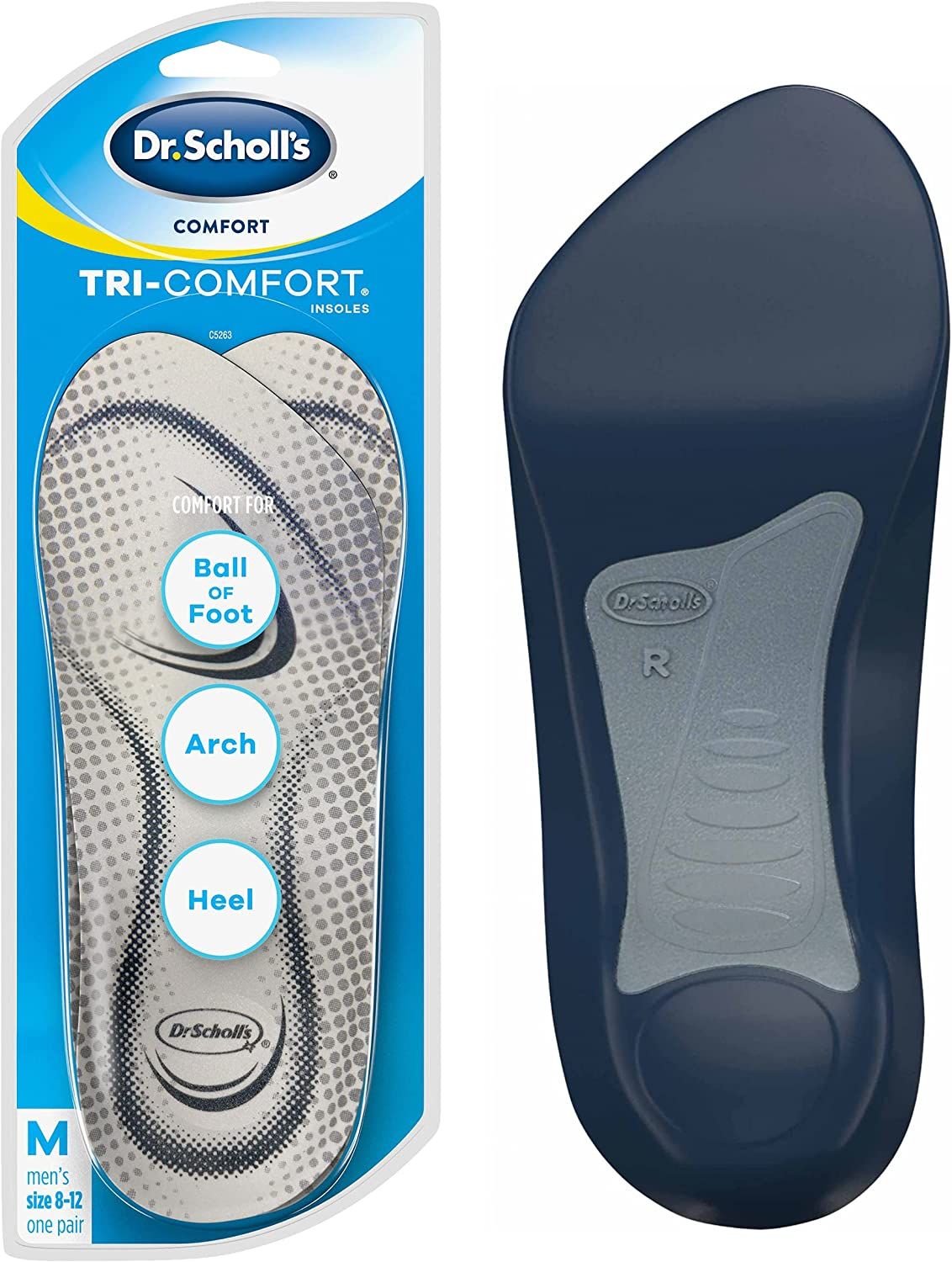 DR SCHOLLS COMFRT TRI-COMFRT WMN INS 1PR