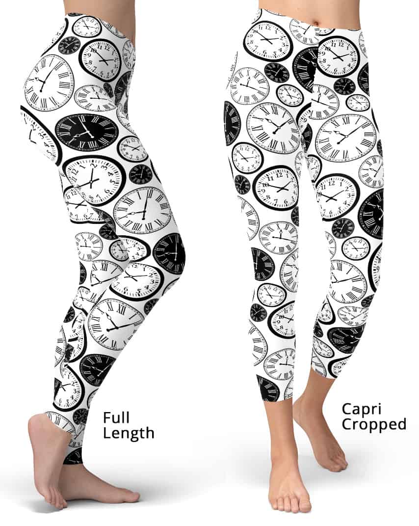 Round the Clock Cotton Women's Leggings - Black, M/L