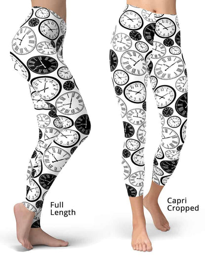 Round the Clock Cotton Women's Leggings - Black, M/L
