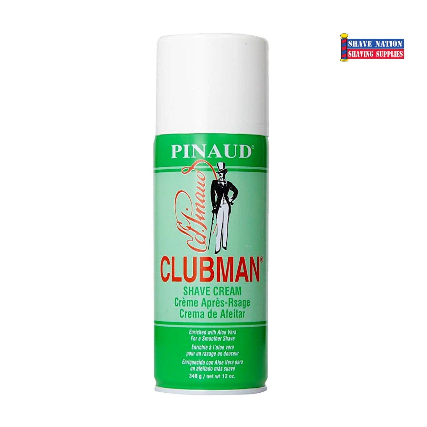 Clubman Shave Cream 12oz .
