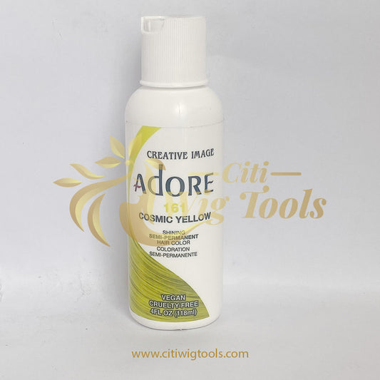 Adore Semi-Permanent Haircolor #161 Cosmic Yellow 4oz