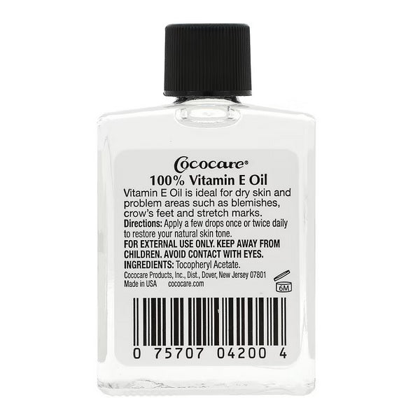 Cococare 100% Vitamin-E Oil 28000 I.U. 1oz
