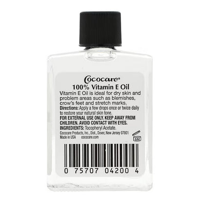 Cococare 100% Vitamin-E Oil 28000 I.U. 1oz