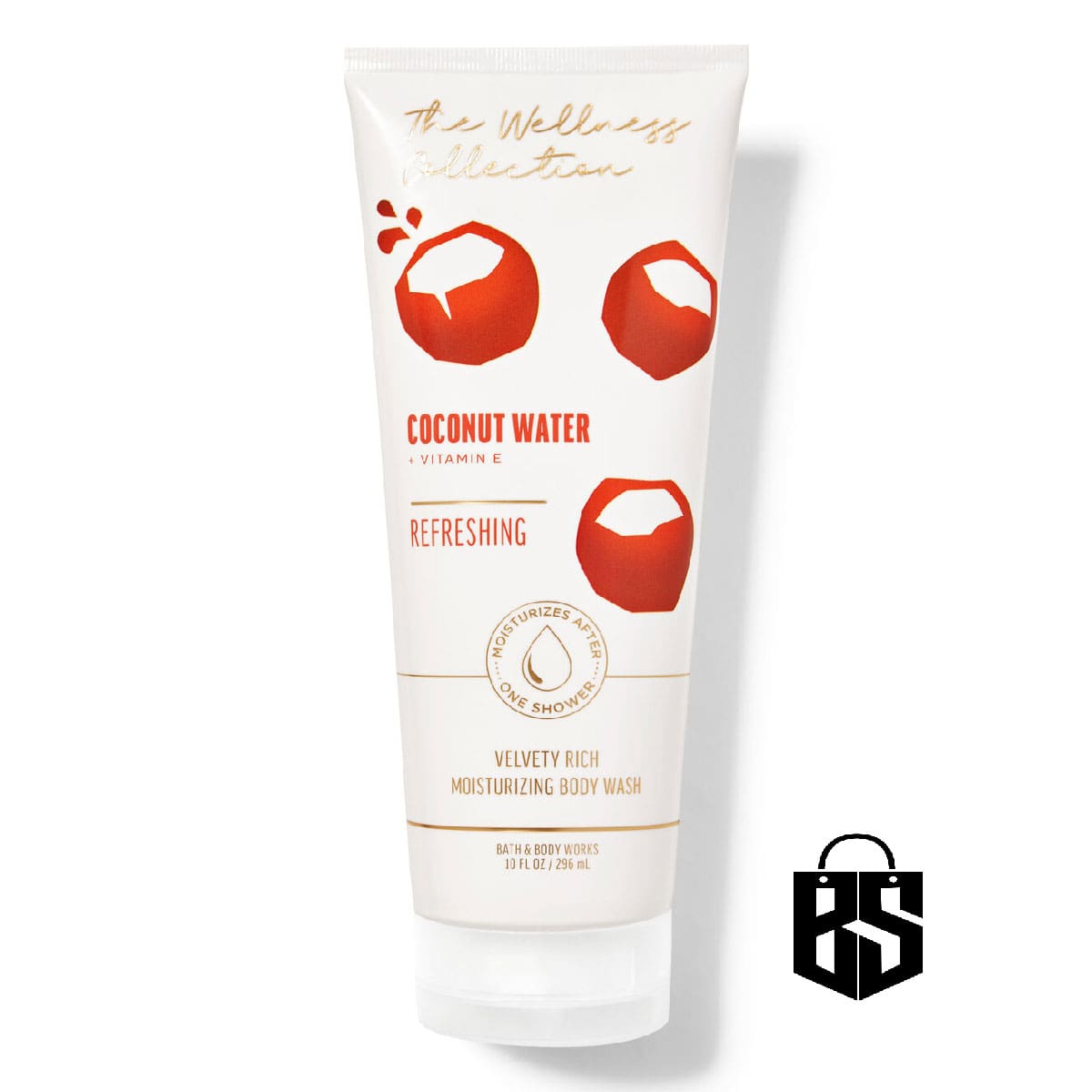 S/M COCONUT WATER BODY WASH 16Z