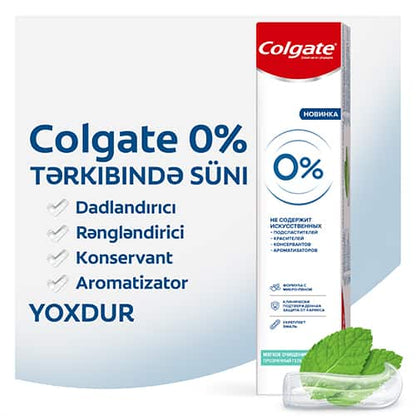 COLGATE ZERO FR BRTH MW 17.4OZ PMINT
