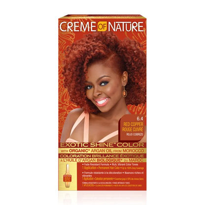 Creme Of Nature Color #6.4 Red Copper Exotic Shine