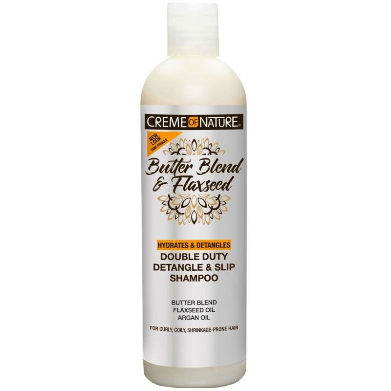 Creme Of Nature Butter Blend & Flaxseed Shampoo Detangle 12oz