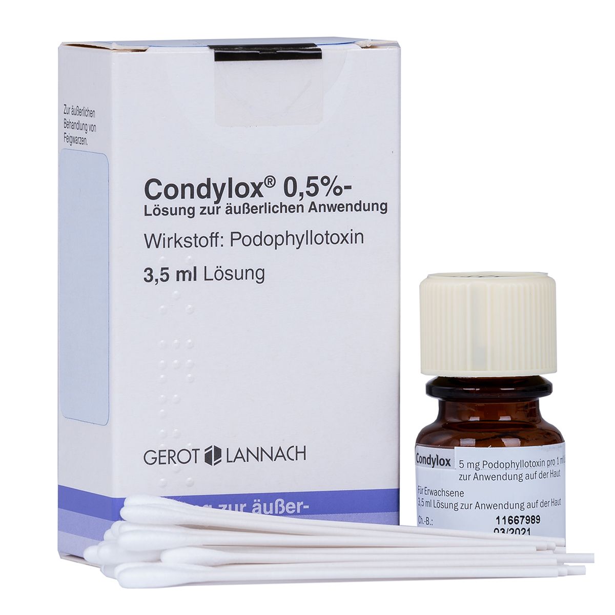 CONDYLOX GL 0.5% 3.5GM