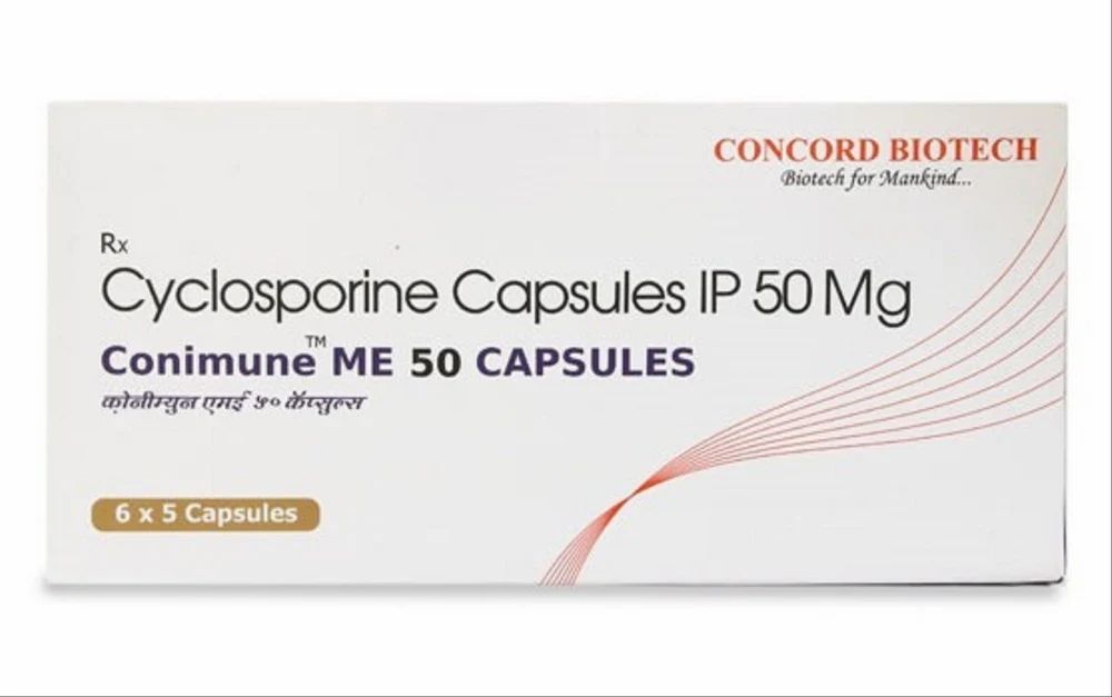 CYCLOSPORINE CP 50MG 30UD SFG