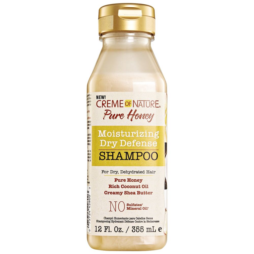 Creme Of Nature Pure Honey Shampoo 12oz (Dry Defense)