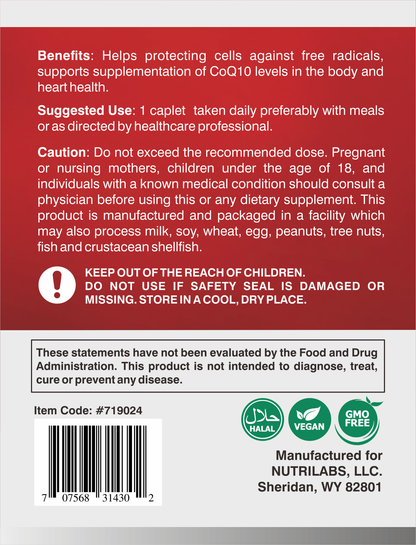 COQ-10 GC 100MG 30 SFG