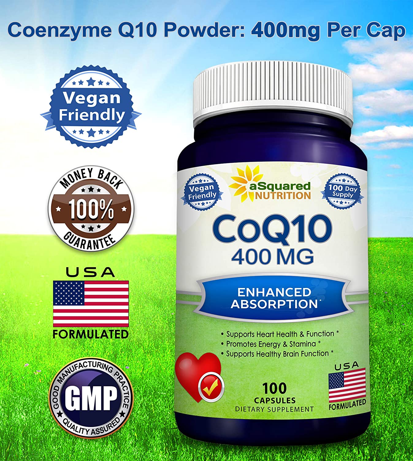 COQ10,HI ABSORB,400MG