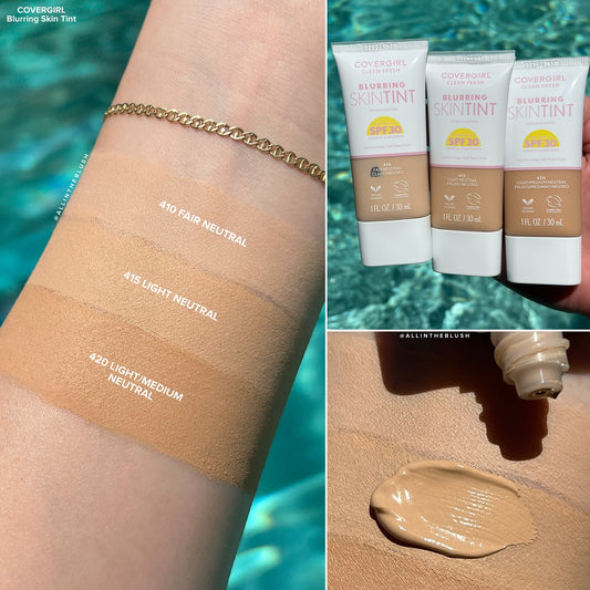 COVERGIRL Clean Fresh Blurring Skin Tint With SPF 30 - 400 Fair Warm