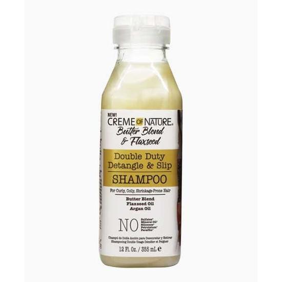 Creme Of Nature Butter Blend & Flaxseed Shampoo Detangle 12oz