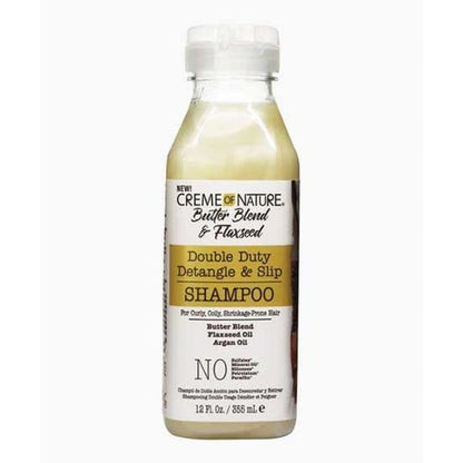 Creme Of Nature Butter Blend & Flaxseed Shampoo Detangle 12oz