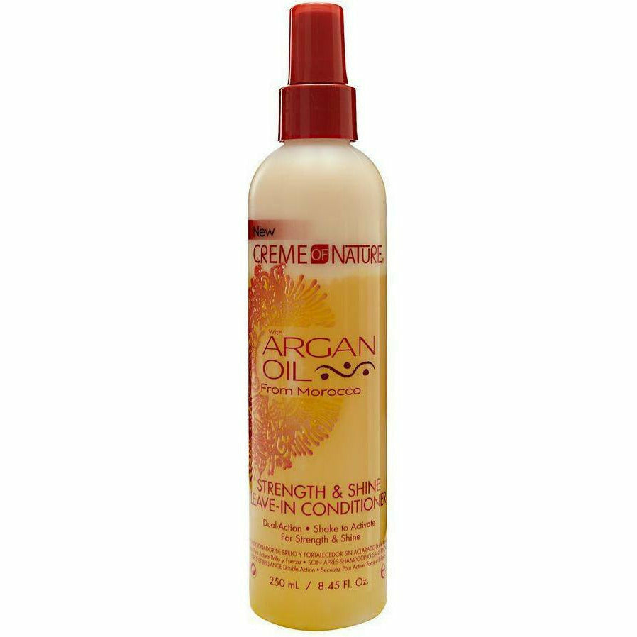 Creme of Nature Strength & Shine Leave In Conditioner with Argan Oil, 8.4 oz