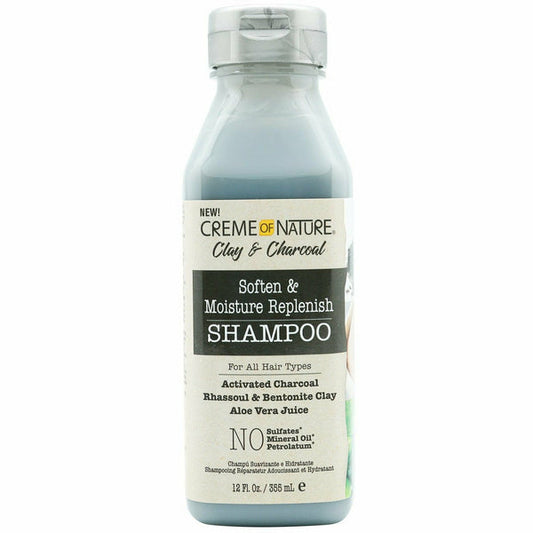 CRM/NAT CLAY&CHARCOAL SHAMPOO12