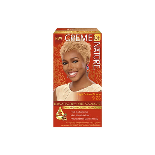 Creme Of Nature Color #9.23 Light Golden Blnd Exotic Shine