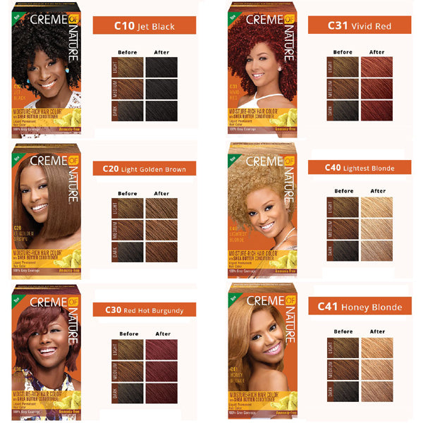 Creme Of Nature Color C31 Vivid Red Kit