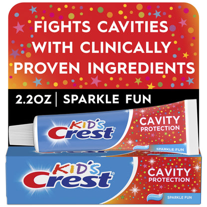 CREST KID'S SPARKLE FUN CAVITY T/P 4.6OZ