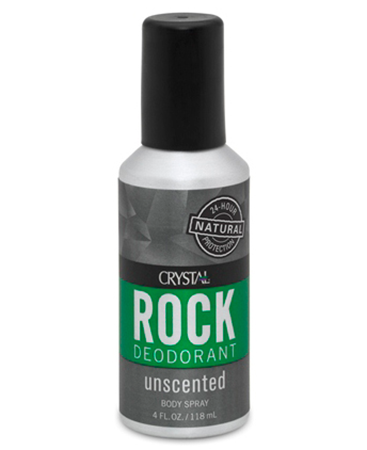 Crystal Deodorant Rock 5oz Unscented 24Hr