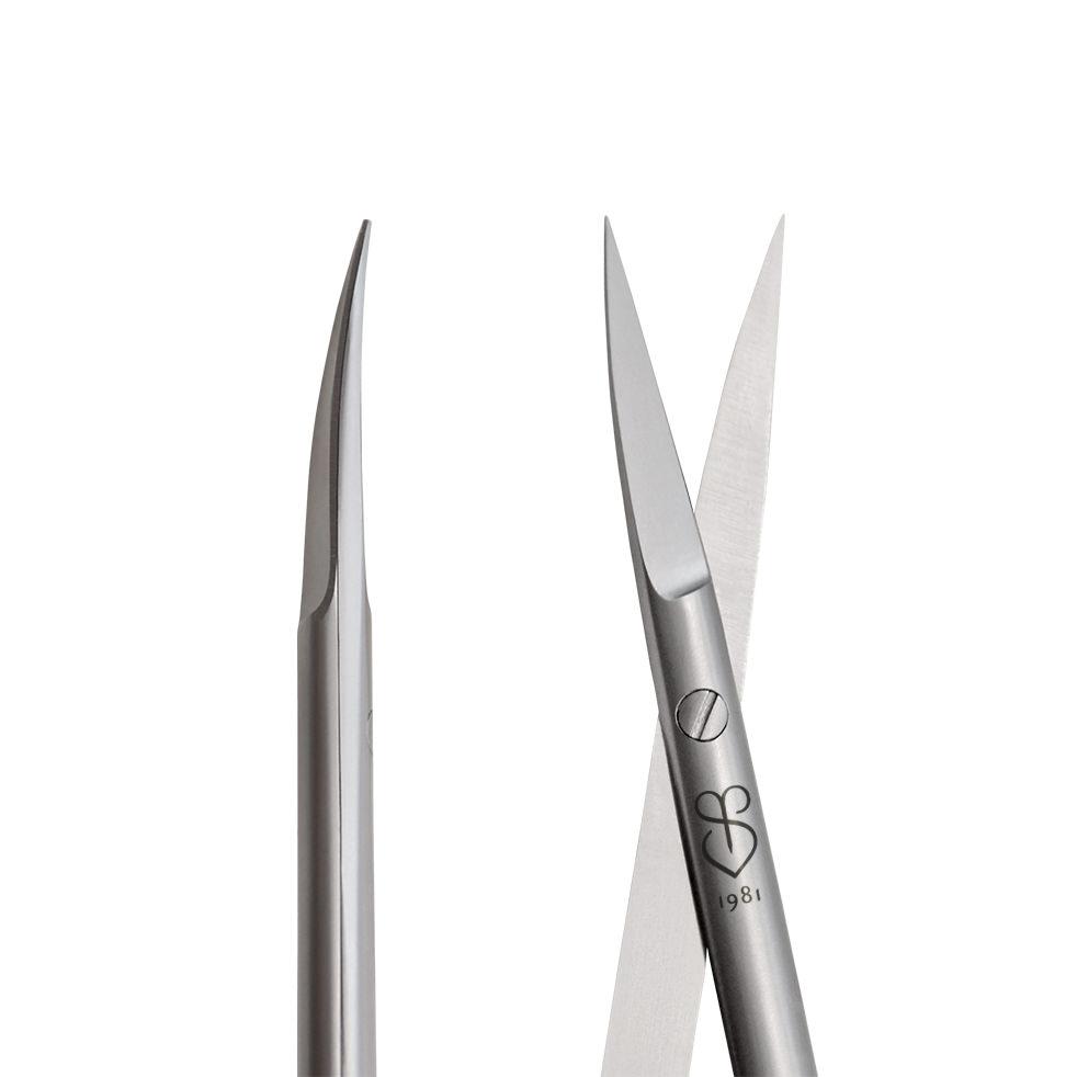 SCISSORS CUTICLE CURVED