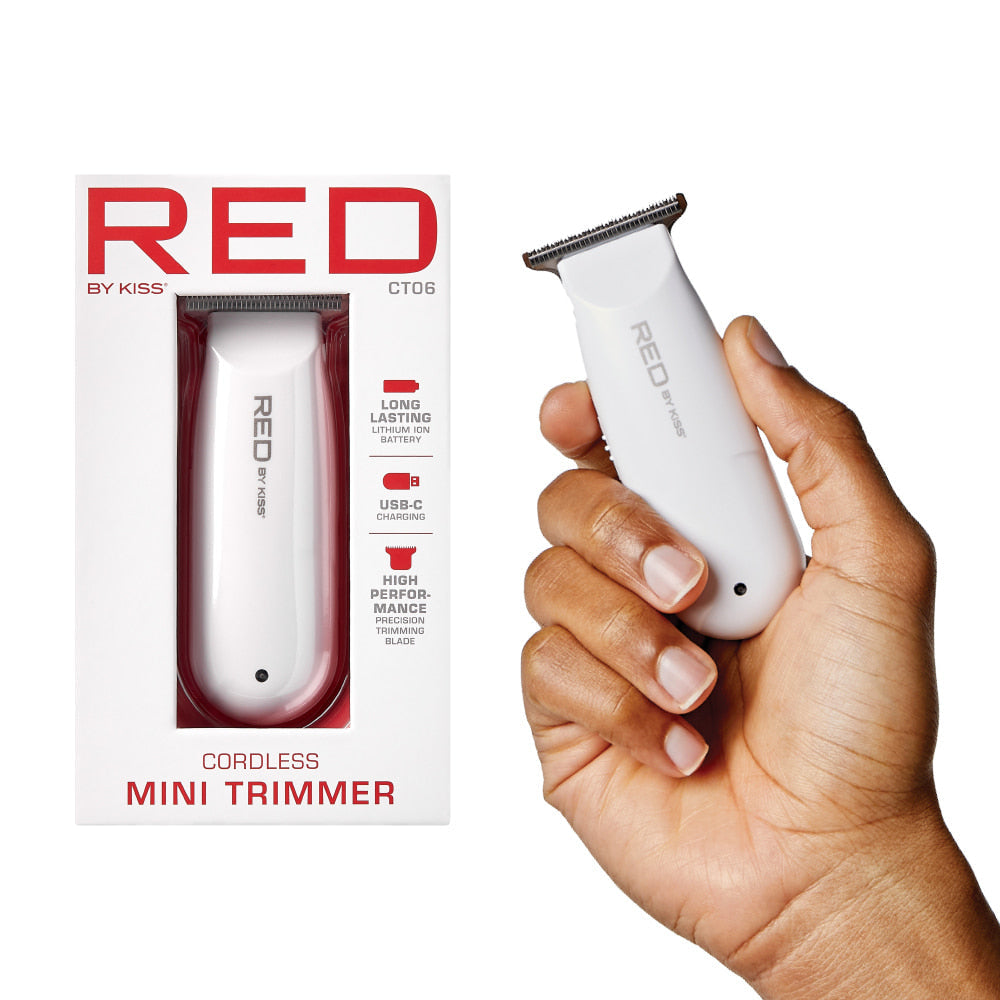 Kiss Red Trimmer Mini Cordless .