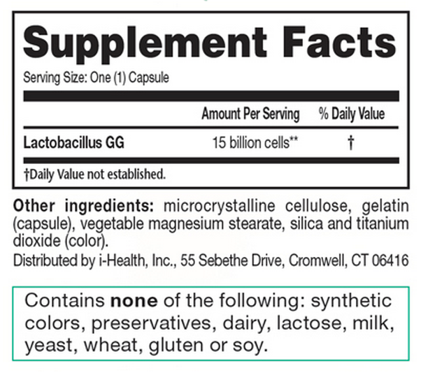 CULTURELLE PROBIOTIC W/LACTOBACILLUS