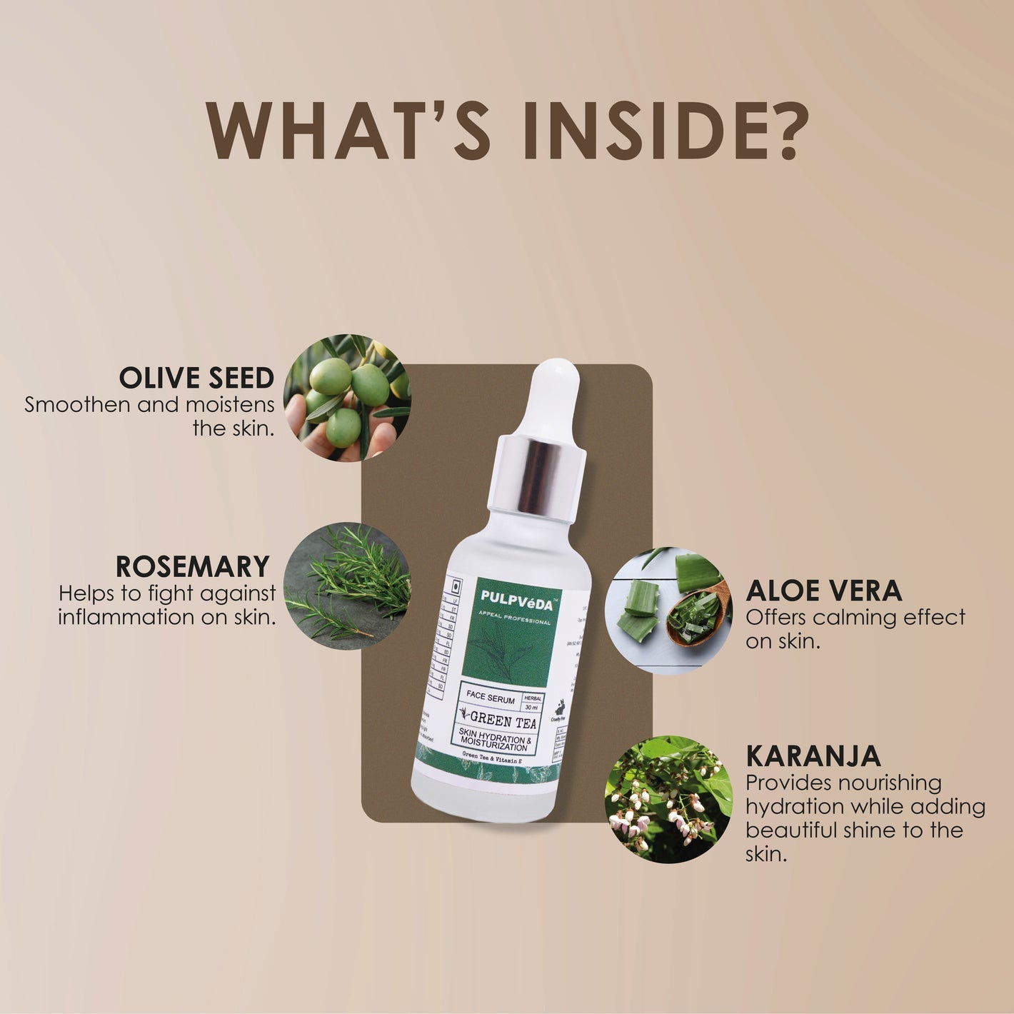 PURIFECT T/TREE FACE SERUM 1OZ