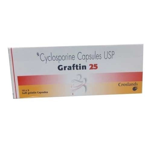 CYCLOSPORINE CP 25MG 5X6UD