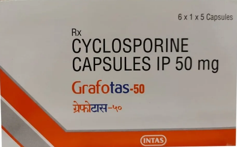 CYCLOSPORINE GC 50MG 30UD SFG
