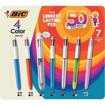 BiC Smooth 4 Color Retractable Ballpoint Pen