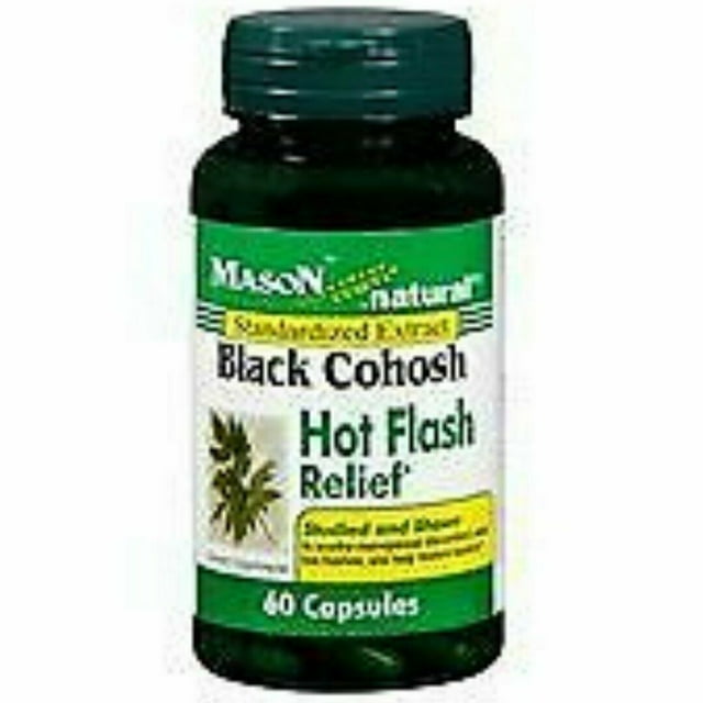 BLACK COHOSH FLAX SEED CAPLET 30CT MASON