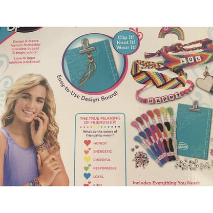 Cra-Z-Art Shimmer 'n Sparkle Sparkling A-Z Fashion Bracelets Making Kit