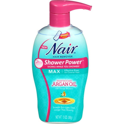 NAIR SHOWER CREAM ARGAN OIL 12Z